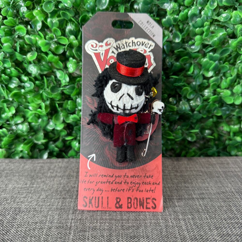 New Watchover Voodoo Doll Skull & Bones NWT Gift Charm NOLA Collection